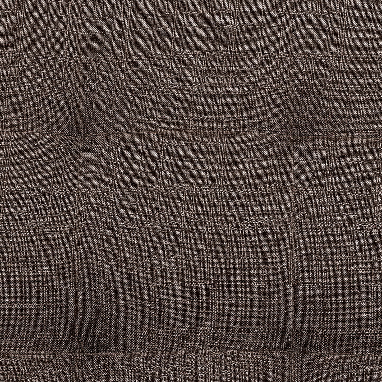 Sofa Bed Dark Brown Tufted Fabric Modern Living Room Modular 3 Seater Silver Legs Track Arm Beliani