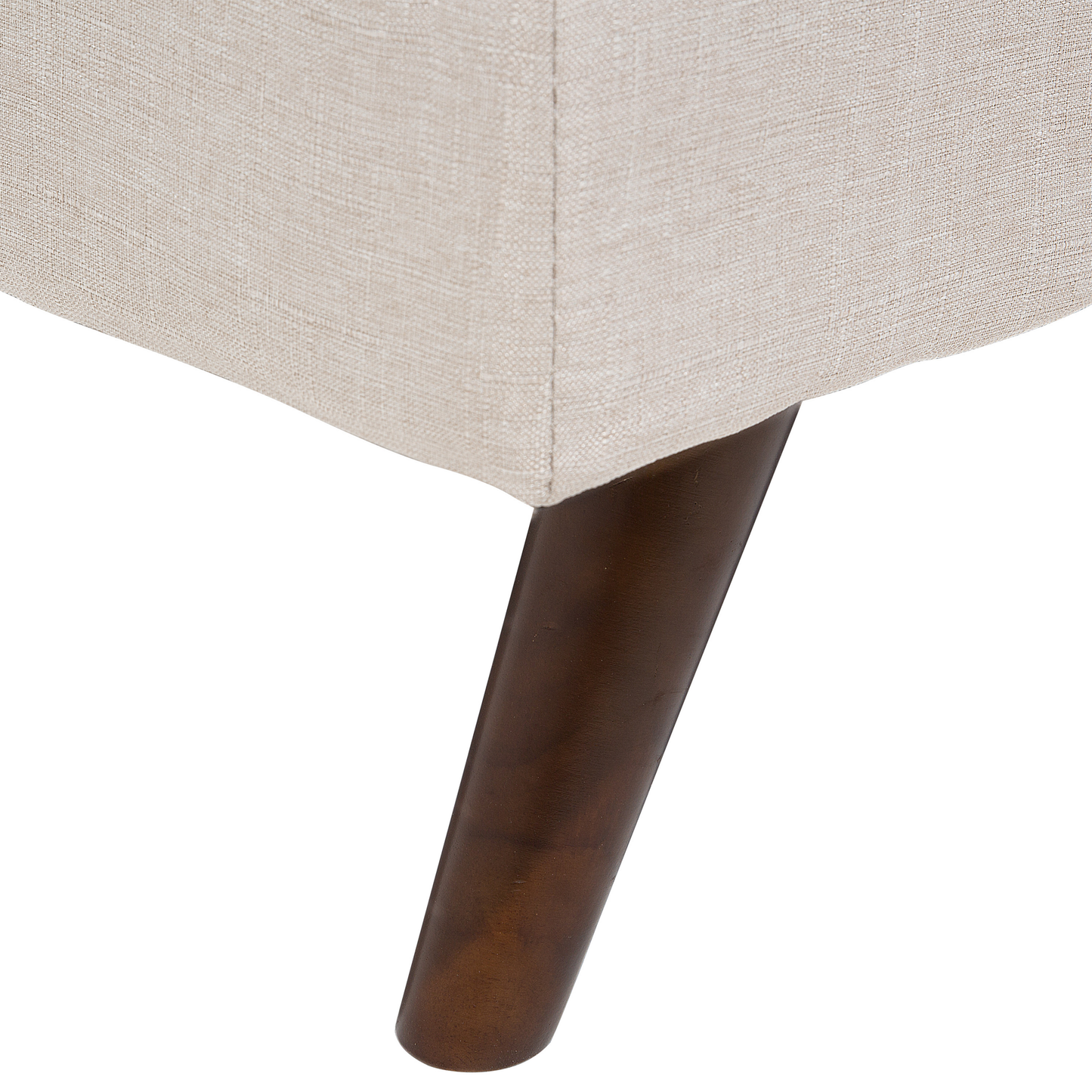 Sofa Bed Light Beige 3-Seater Quilted Upholstery Click Clack Split Back Metal Legs Beliani