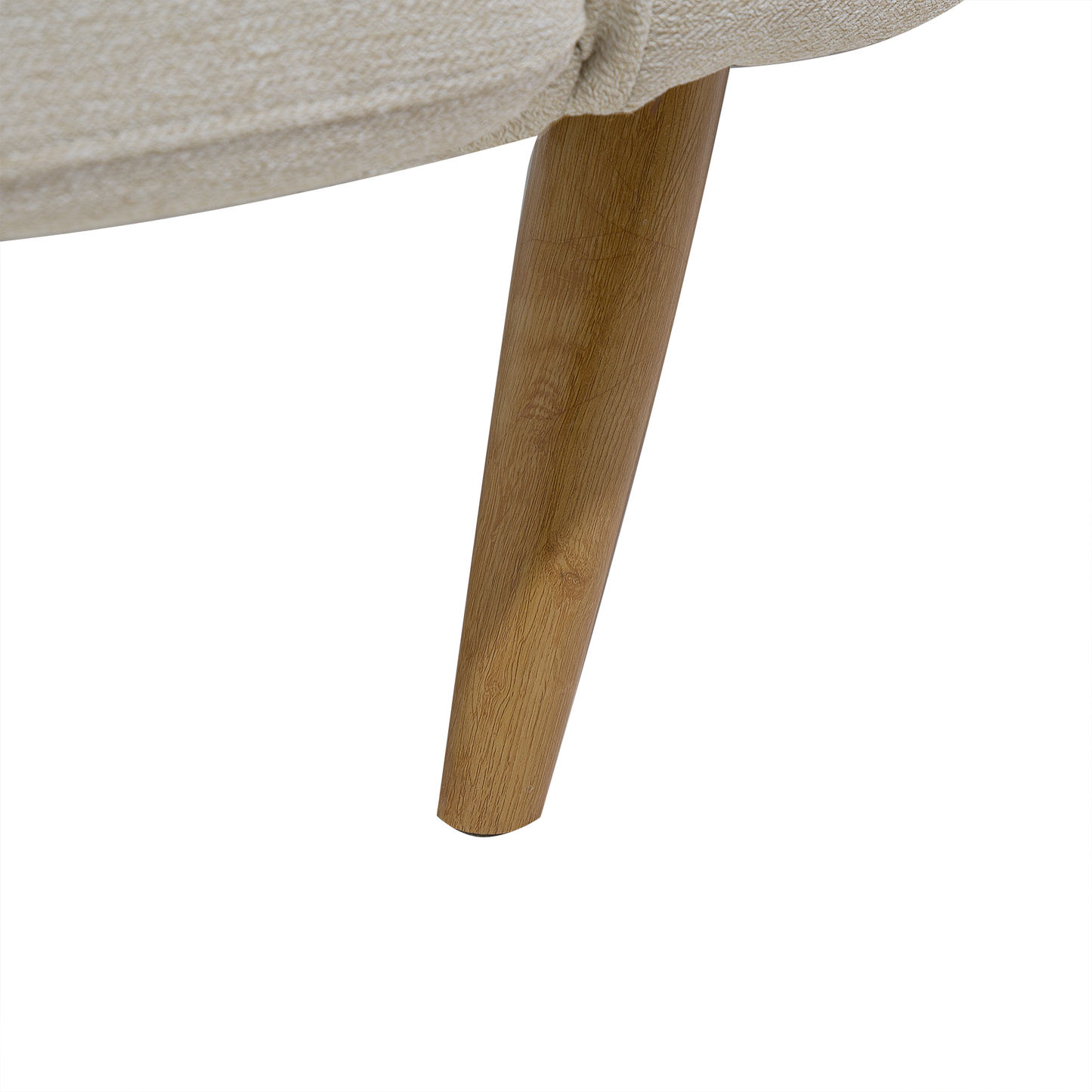 Sofa Bed Beige Fabric Upholstered 3 Seater Reclining Backrest Square Quilted Beliani