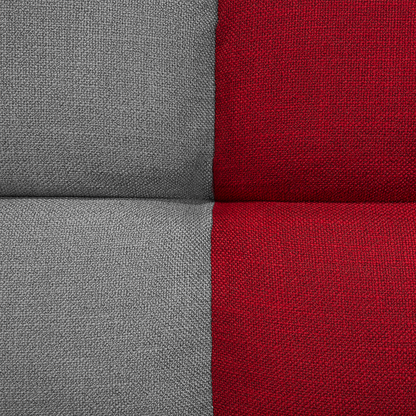 Sofa Bed Multicolour Patchwork Fabric Upholstered 3 Seater Reclining Backrest Square Quilted Beliani