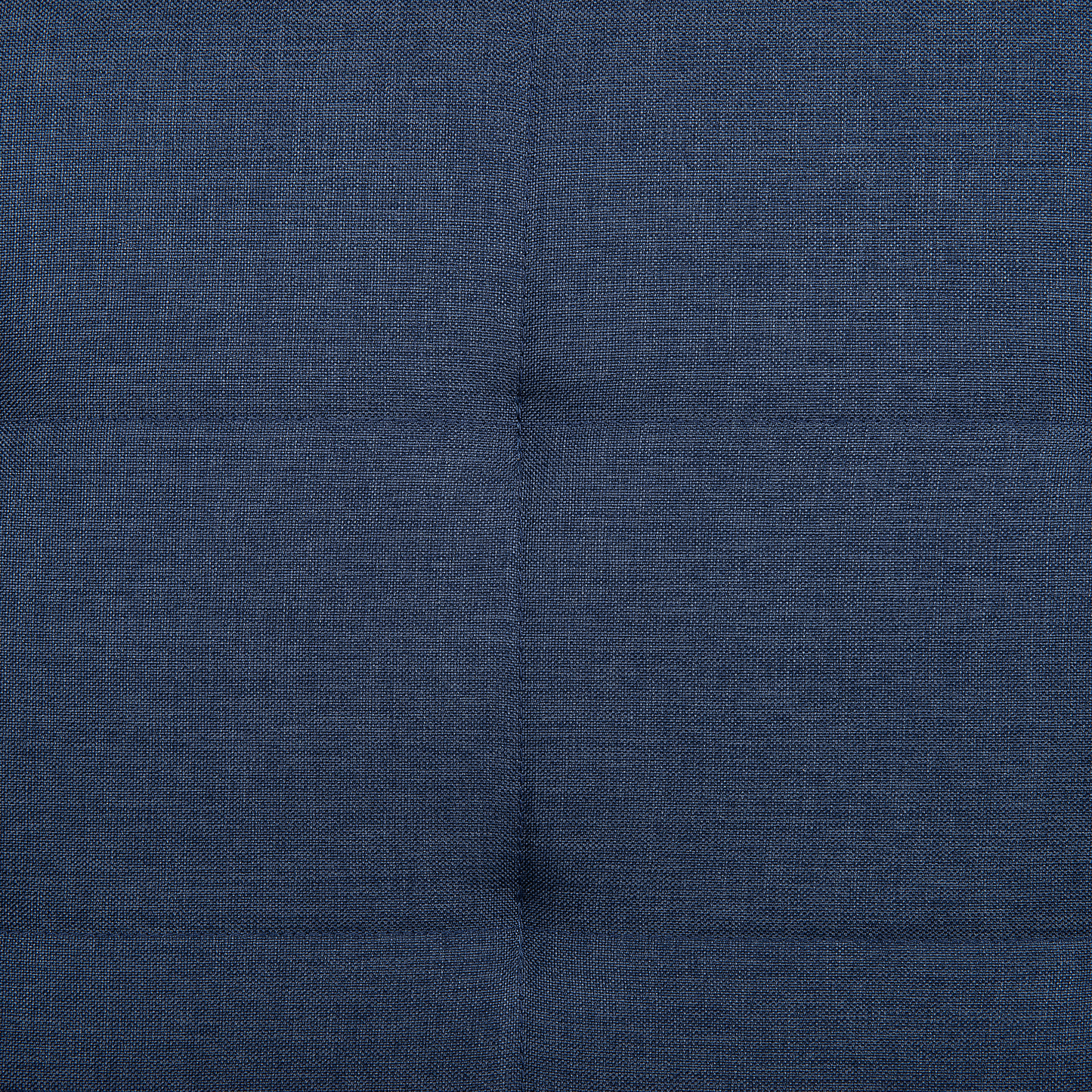 Sofa Bed Dark Blue Fabric 3 Seater Click Clack Quilted Upholstery Beliani