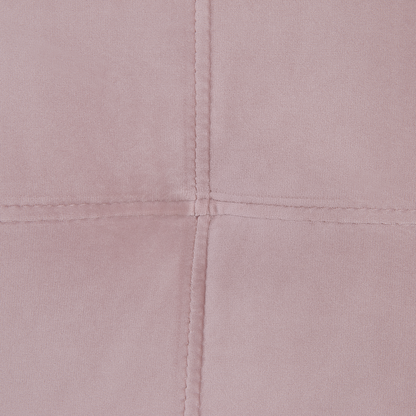 Sofa Bed Pink Velvet 3 Seater Modern Track Arms Beliani