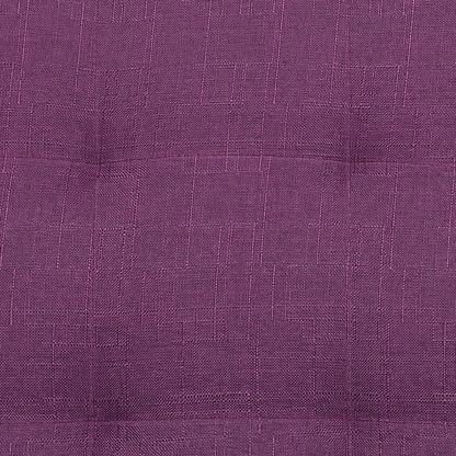 Sofa Bed Purple Tufted Fabric Modern Living Room Modular 3 Seater Silver Legs Track Arm Beliani